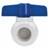 B & K BAL VALVE PVC THRED 1/2"" 107-133